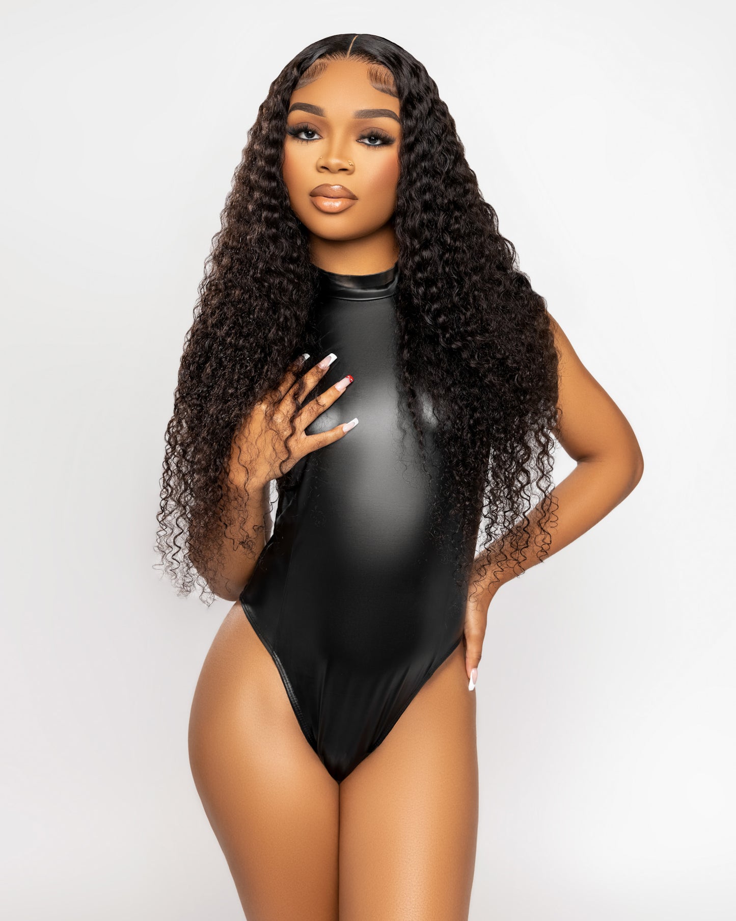 180% Deep Wave Lace Frontal Wig